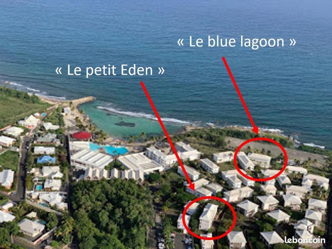 Le Petit Eden - Residence 3 Etoiles - Piscine Et Plage "Le Manganao" Saint-Francois  Buitenkant foto