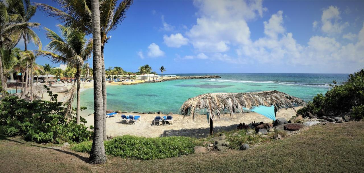 Le Petit Eden - Residence 3 Etoiles - Piscine Et Plage "Le Manganao" Saint-Francois  Buitenkant foto